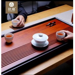 重竹茶盘功夫茶具干泡台新款山风竹茶盘